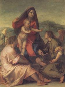 Andrea del Sarto The Madonna of the Stair (san05) Sweden oil painting art